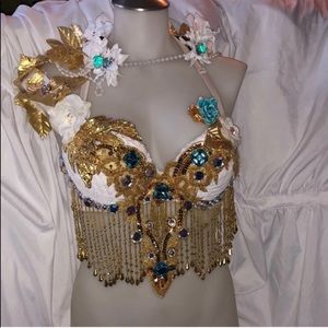 Electric laundry Greek goddess Halloween costume